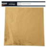 Papel para Bombons , Dourado, 50und - 10x10