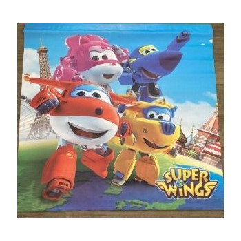 Aluguer de Painel Super Wings - Lona - 100x100cm