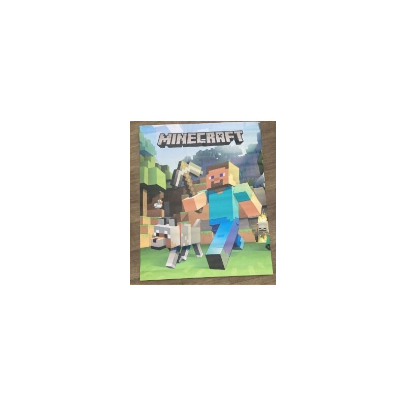 Aluguer de Painel Minecraft - Lona - 100x80cm