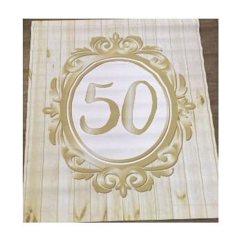 Aluguer de Painel 50 anos - Lona - 90x110cm