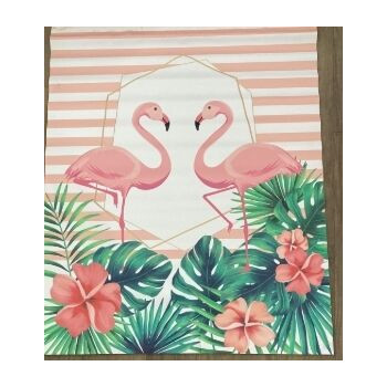 Aluguer de Painel Flamingos - Lona - 80x100cm
