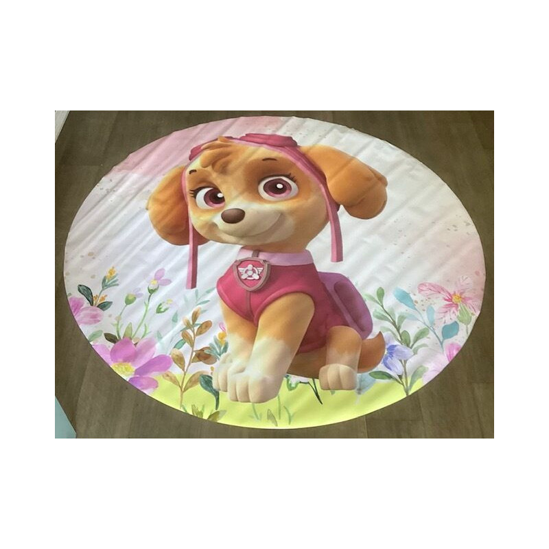 Aluguer de Painel Patrulha Pata - Skye - Lona - Redondo 150cm