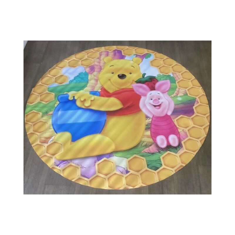 Aluguer de Painel Winnie The Pooh - Lona - Redondo 150cm