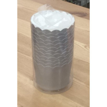 12 formas papel prata