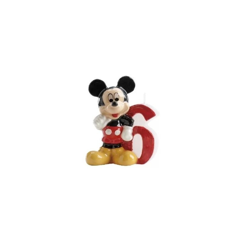 Velas Mickey 6