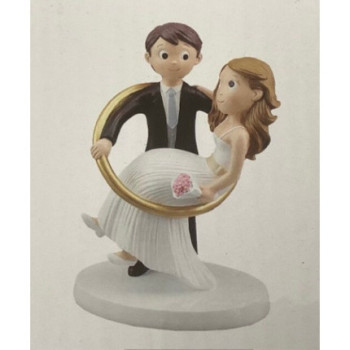 Noivos aliança 17cm