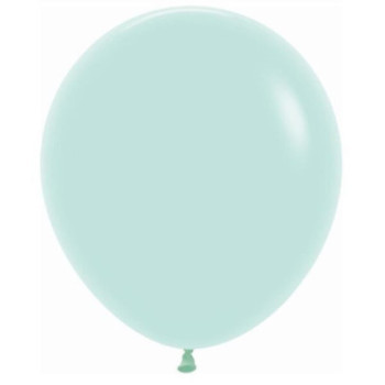 15 Balões de latex Sempertex 18" Pastel Mate Verde
