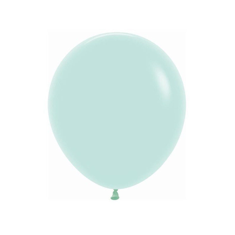 15 Balões de latex Sempertex 18" Pastel Mate Verde