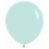 15 Balões de latex Sempertex 18" Pastel Mate Verde
