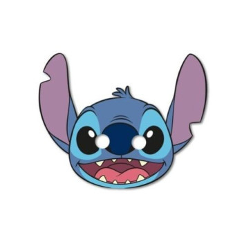 6 máscaras Stitch