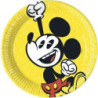 Pratos Mickey Super Cool 20cm 8 uni