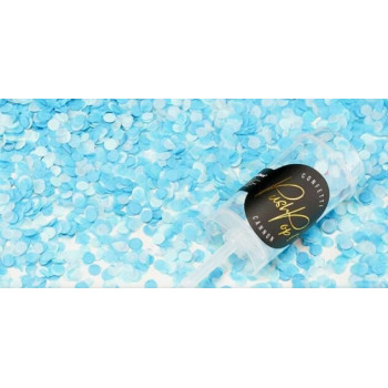 Confettis push pop mix azul
