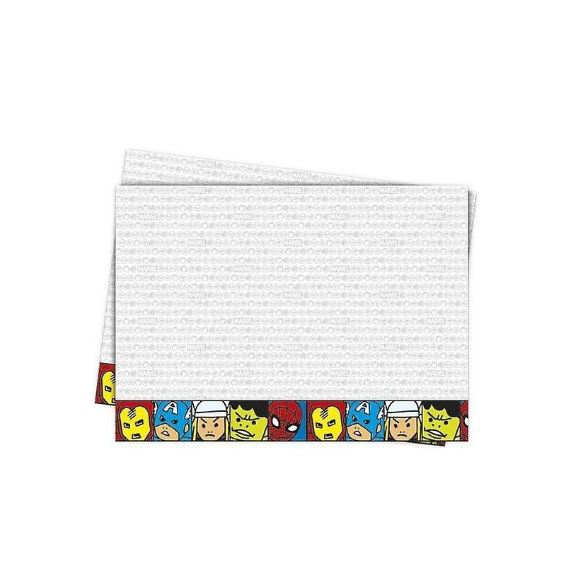 Toalha plástica  avengers team powes 120x180 cm