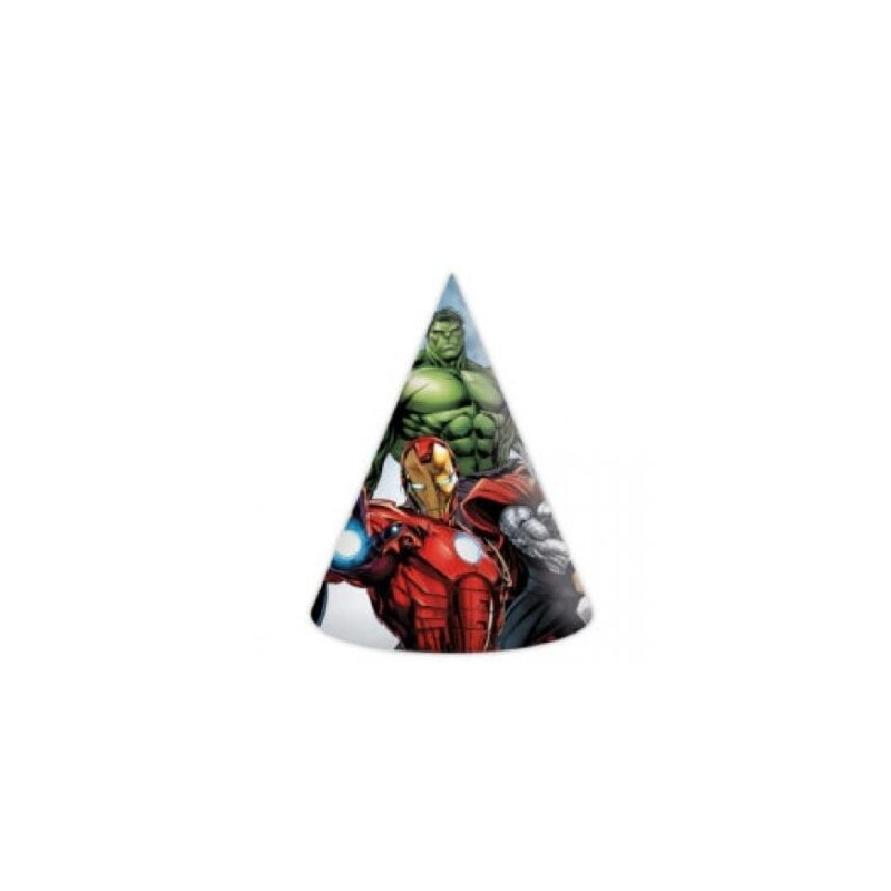 6 chapéus Avengers