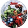 8 pratos 20 cm Avengers Stones