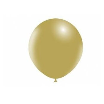 25 Balões de latex Balloonia 18" Mostarda