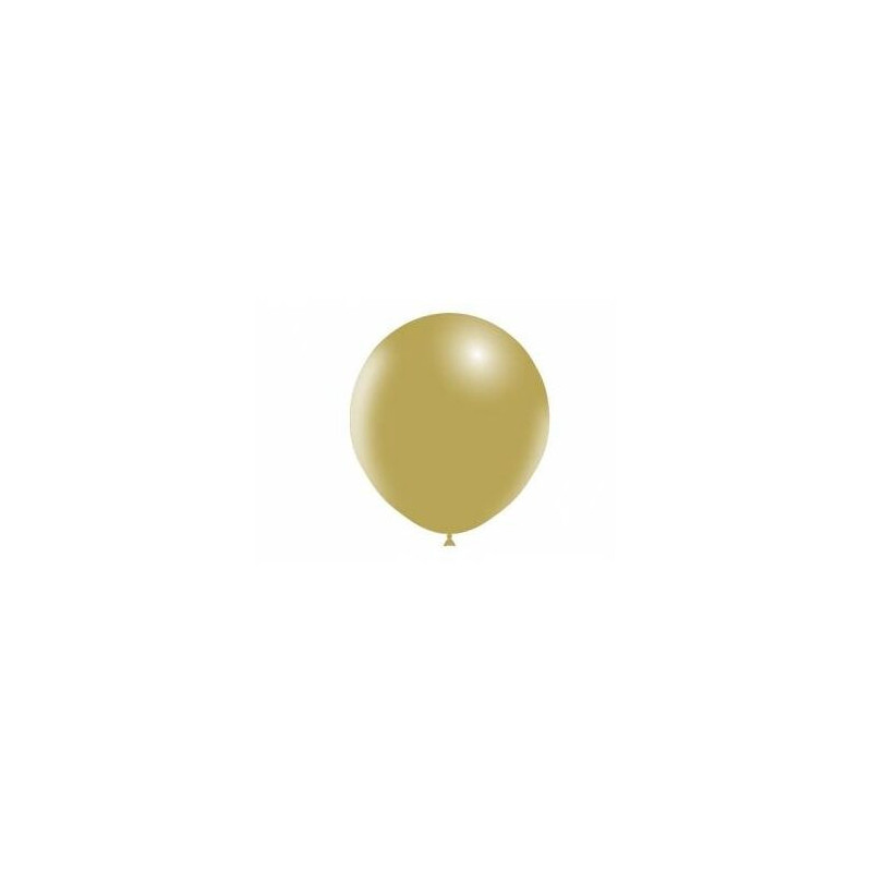25 Balões de latex Balloonia 18" Mostarda