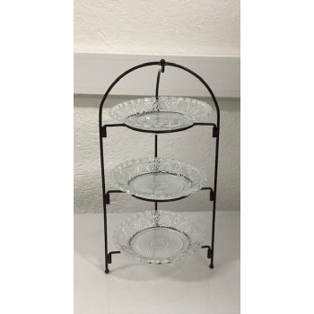 Suporte com 3 pratos (aluguer sob consulta)