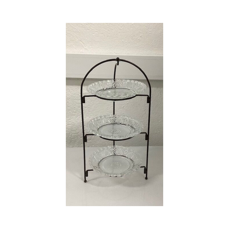 Suporte com 3 pratos (aluguer sob consulta)
