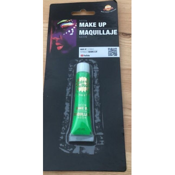 Tubo maquilhagem verde neon 10ml