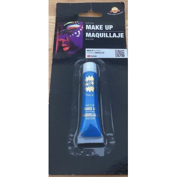 Tubo maquilhagem azul neon 10ml