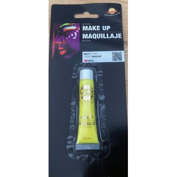 Tubo maquilhagem amarelo neon 10ml