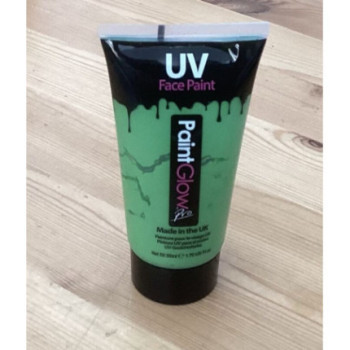 Tubo maquilhagem verde neon 50ml