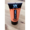 Tubo maquilhagem laranja neon 50ml