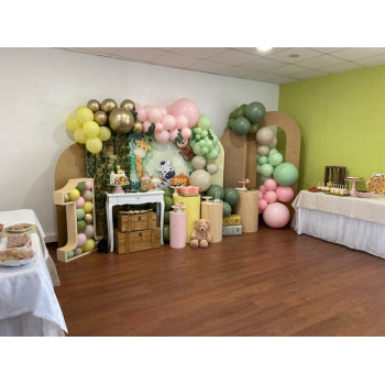 Decoração de Festa 1 ano Animais da Selva