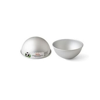 Forma meia bola aluminio adonizado 18x9cm