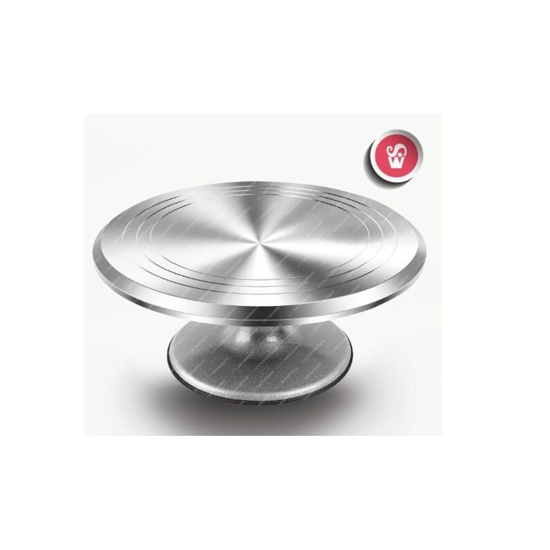 Base Giratória Alumínio 34x13cm