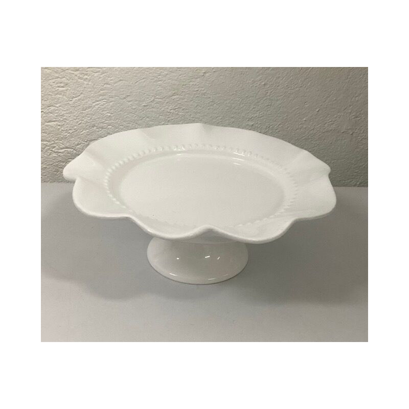 Prato pé grande branco c/ folho (aluguer sob consulta)