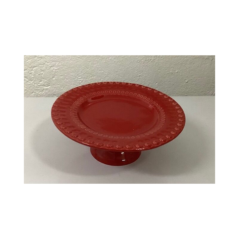 Prato pé vermelho pequeno (aluguer sob consulta)