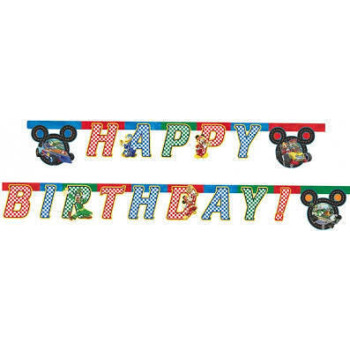 Grinalda Happy Birthday Mickey Roadster Racers