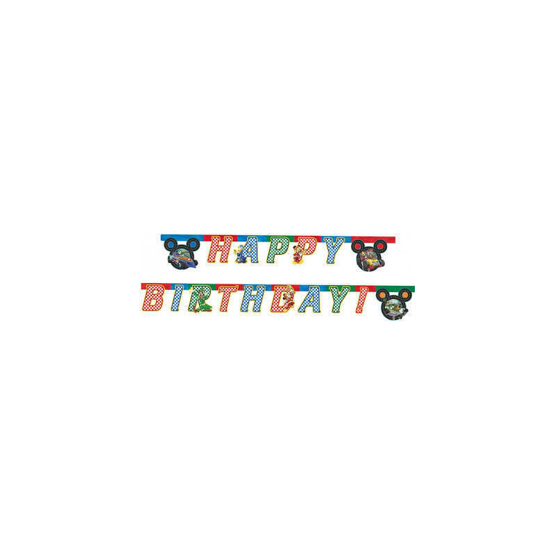 Grinalda Happy Birthday Mickey Roadster Racers