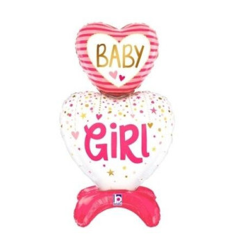 Stand Up 28" Corações Baby Girl