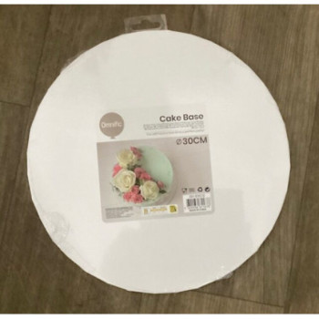 Prato branco para bolos 30cm