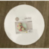 Prato branco para bolos 30cm