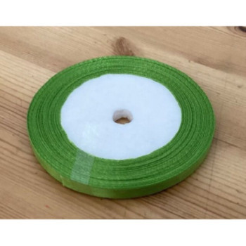 Fita de cetim verde 0,6cm