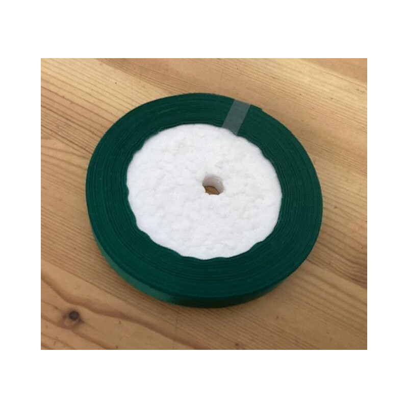 Fita cetim verde 1cm