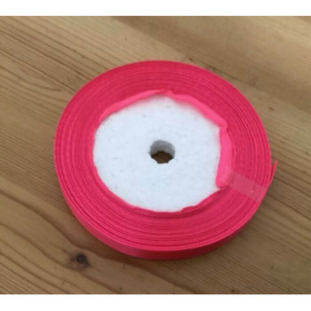 Fita cetim rosa forte 1cm