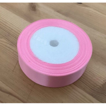 Fita cetim rosa 2,5cm