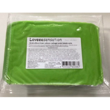 Pasta Loveeesensation verde alface 1 Kg