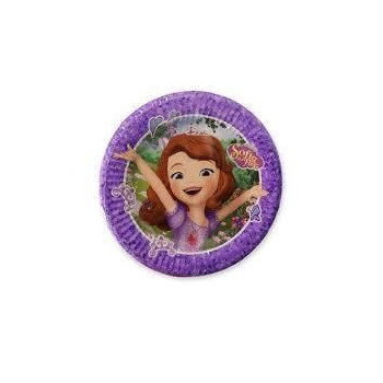 8 Pratos 20cm Princesa Sofia