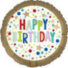 std foil happy birthday