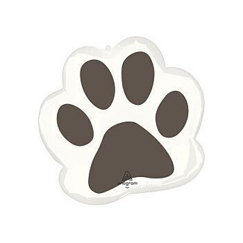 s7shape pawsome party paw print 23"