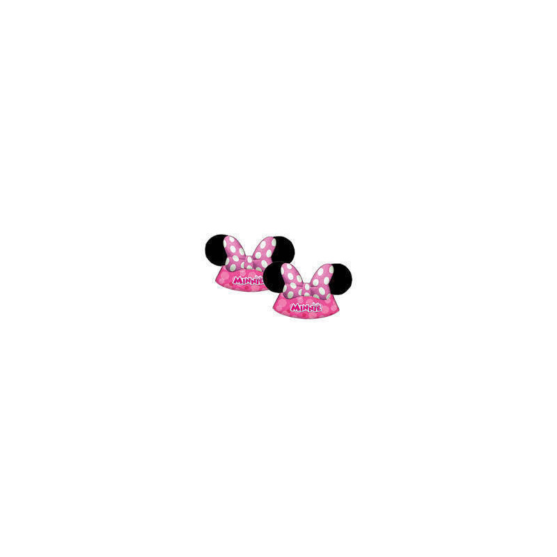 6 Chapéus Recortados Minnie Happy Helpers