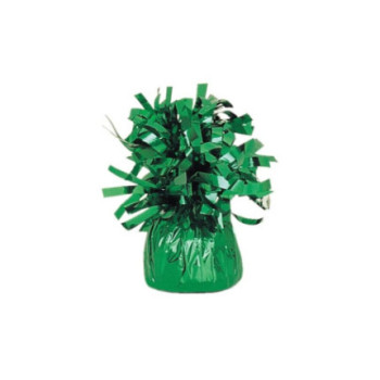 peso para balões verde