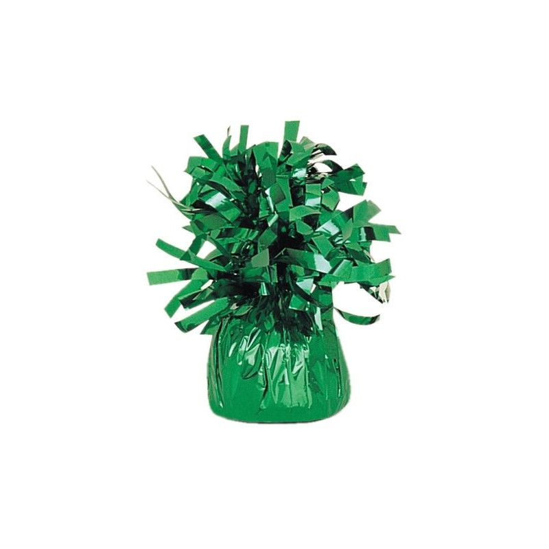 peso para balões verde