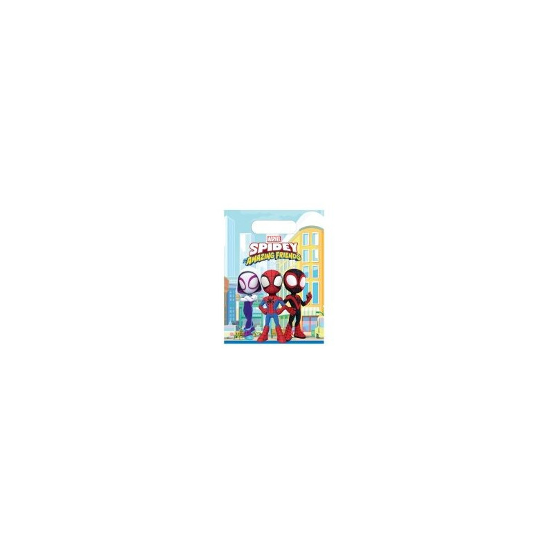 6 saquinhos oferta spidey